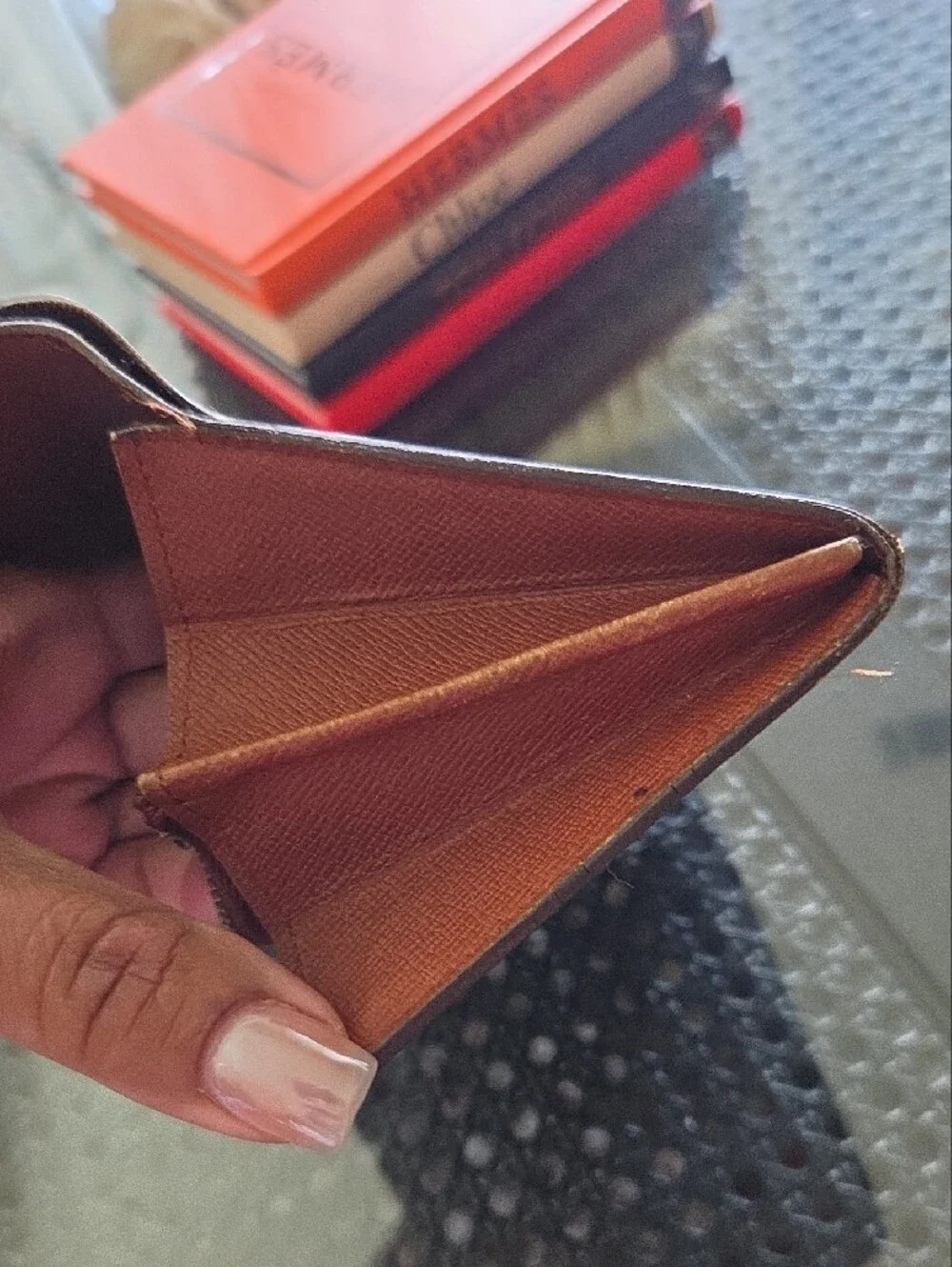 Louis Vuitton Monogram Canvas Continental Wallet - Brown and Gold